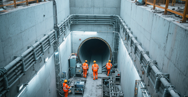 Jinan power tunnel project